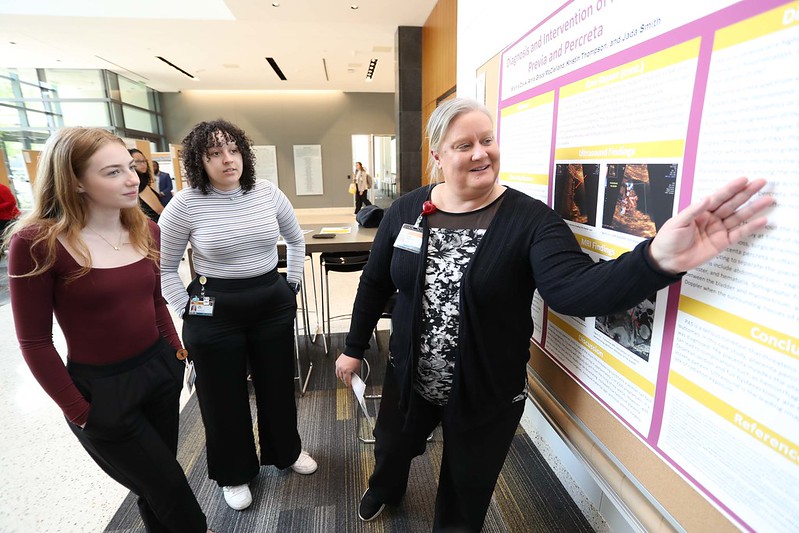 Presenting research to a small crowd