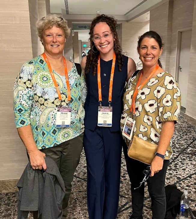 Melanie Dempsey, Calista Johnson and Timmerie Cohen