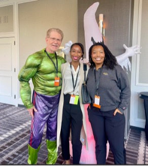Mark Crosthwaite, retired program director; Heidy Palacios, Program Director; Charlie Downing, clinical coordinator