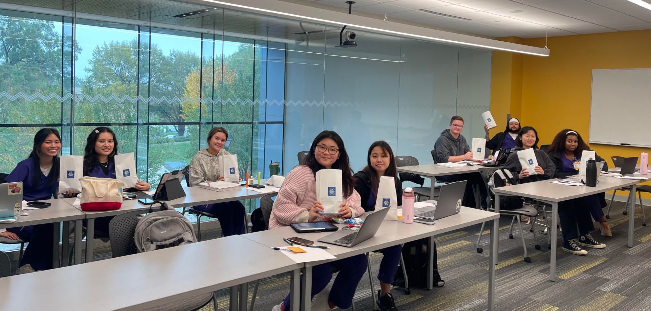 Top (L-R): Vivian Tran, Julie Nguyen, Sierra Haun, Patrick Gormley and Raquan Hall; Bottom (L-R): Lily Nguyen, Phuong-Anh Bui, Vi Luc, Khepera Reed-Robinson