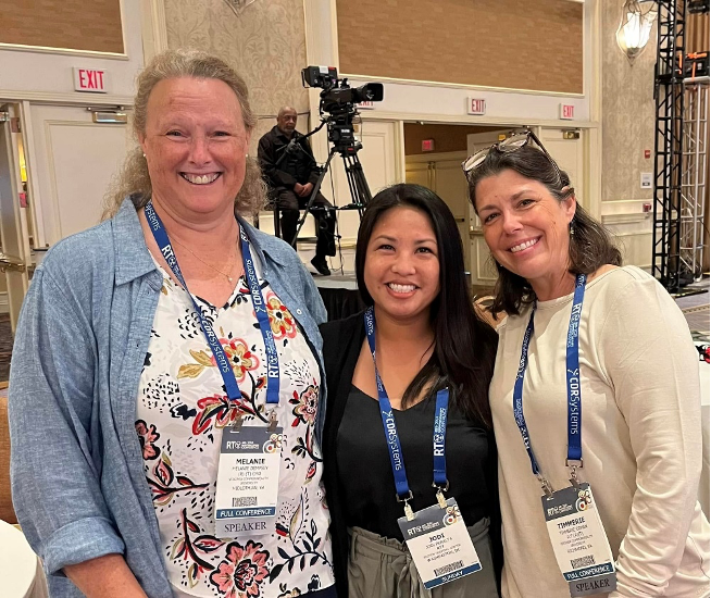 Our faculty reconnected with Jodi Dualan Peralta at the ASRT Conference in DC