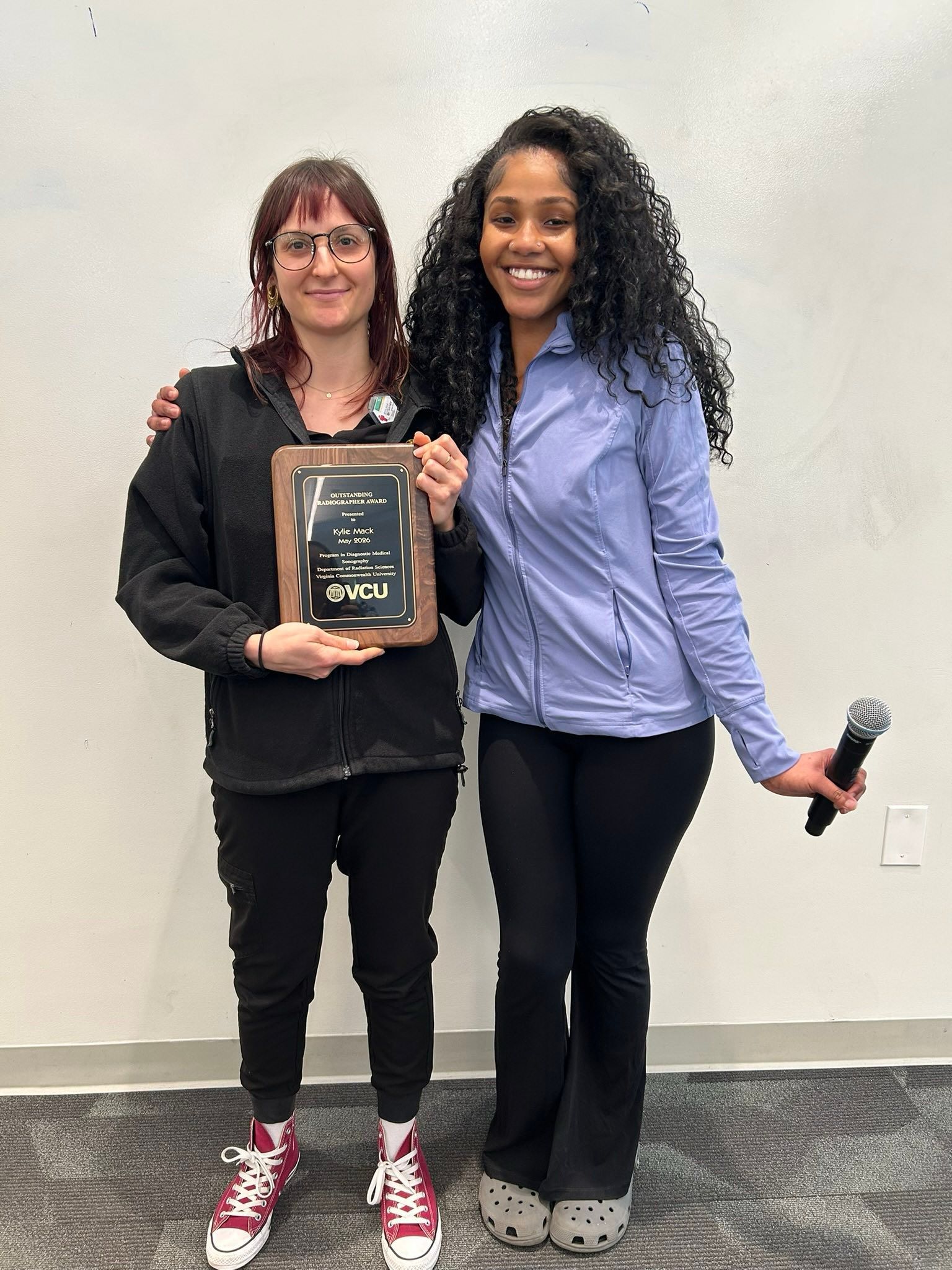 Kylie Mack presented with outstanding radiographer award