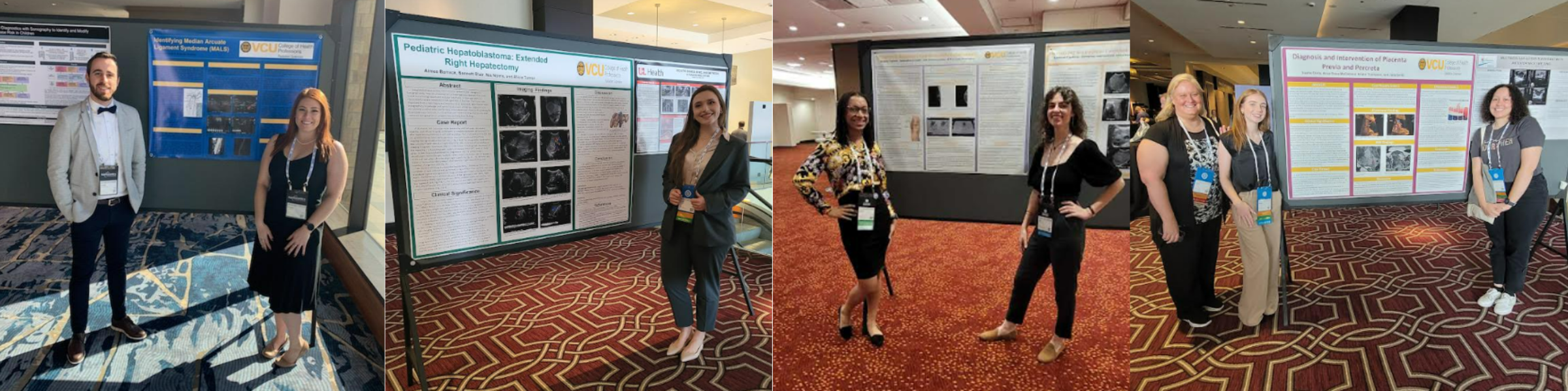 Students presenting at SDMS Conference
